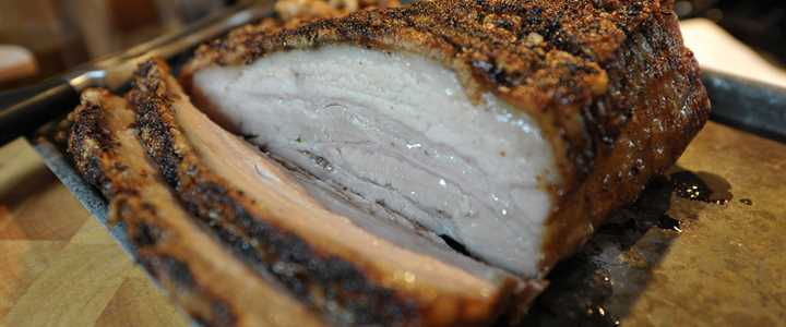 Recipe: Roast Belly Pork with Asian Spices