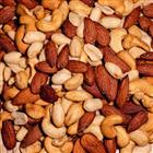 Smoked Almonds, Cashews and Peanuts Over