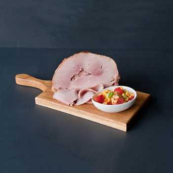 Baked Cheshire Ham - sliced